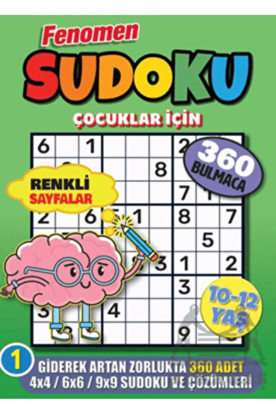 Maxi Yayıncılık فينومين سودوكو للأطفال من سن 10 إلى 12 عامًا