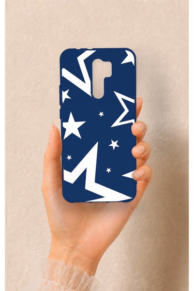 Vip Case Redmi 9 Compatible Mega Star Patterned Silicone Case