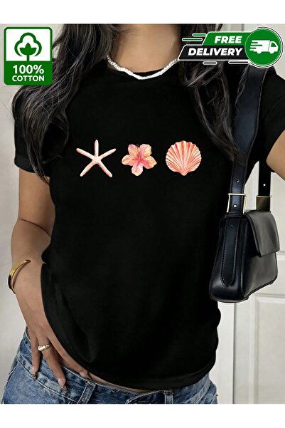 YHDZ 100% Cotton,women's Casual Cotton T-Shirt,Breathable Fabric, Machine Was...