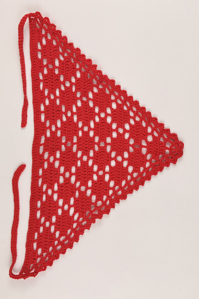 MyVera Handmade Knitted Summer Perforated Knitwear Hair Bandana