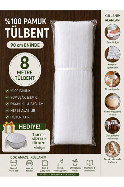 mustafa tekstil %100 PAMUKLU 90CM ENİNDE PAMUKLU TÜLBENT