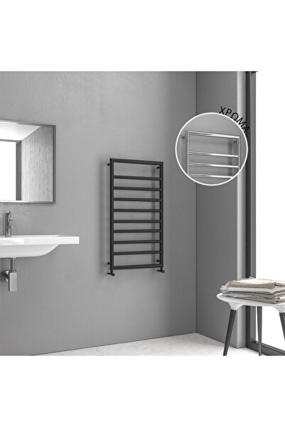 Karag Χρωμέ Θερμάστρα Μπάνιου DESIGN 7 900 10.7x50x90εκ (DESIGN7-900-C)