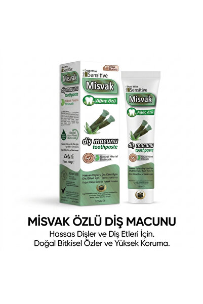 Hac&UmreSetim Hac ve Umre İçin Seyahat Tipi Misvaklı Diş Macunu