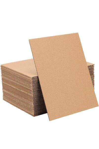 SML TABLO İki Katlı 150x200 cm Kalınlık 5mm Oluklu Mukavva Eb Dalga Çift Oluk...