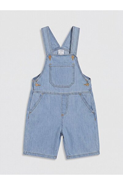 LC Waikiki Lcw Kids Indigo Square Collar Boy's Jean Salopet