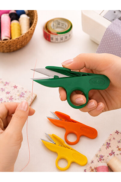 LİVA CRAFT Art & Craft İplik Temizleme Makası, Şık Şık Makası, Pratik İp Kesi...