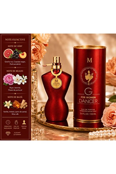 Montage Brands Parfum pentru Femei G For Women Dancer 100ml, Aromă Florală, F...