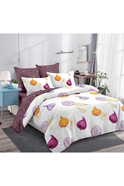 CHIRASO Комплект спално бельо, FINET, 6 части, Класически чаршаф 230x250см, П...