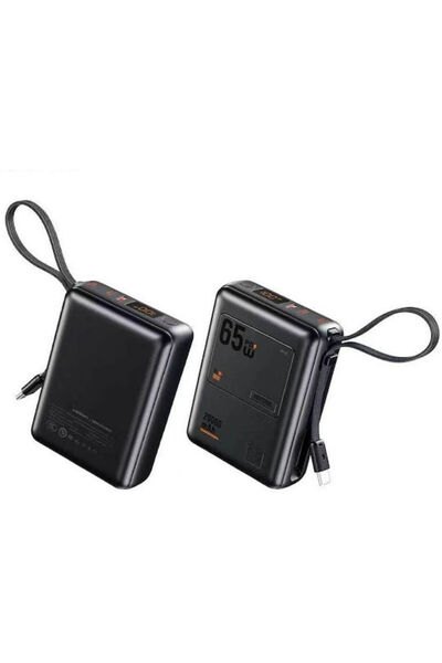 WK WP-117 Power Bank 20000mAh 65W με Θύρα USB-C Power Delivery Μαύρο
