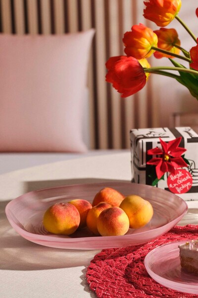 Paşabahçe "Peony" Decorative Bowl 30.5 Cm, Presentation, Stylish Design
