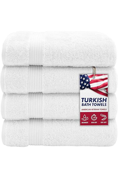 Generic American Veteran Towel, 100% Cotton Turkish Bath Towels for Bathroom ...