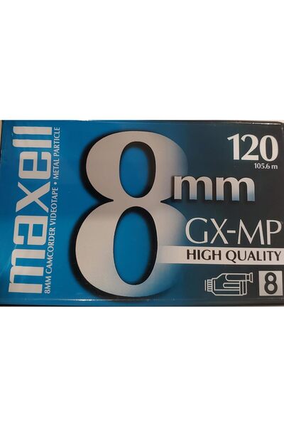 Maxell GX-MP Metal Particle PG-120 Video Cassette Tape for 8mm Camcorder