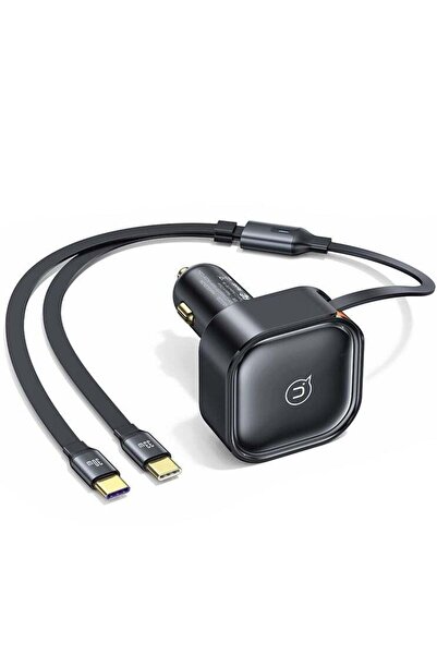 Generic C41 30W Car Charger with 2IN1 Retractable Cable Type-C+Type-C | Fast ...