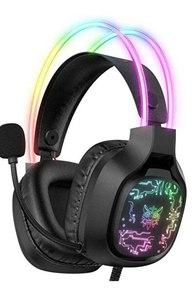ELTRAZONE X22 Over-Ear Gaming Headset with Microphone – Wired RGB Stereo Head...