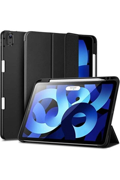 ELTRAZONE 2024 iPad Air 13 Inch (M2) Case – Black Trifold Stand Smart Cover w...