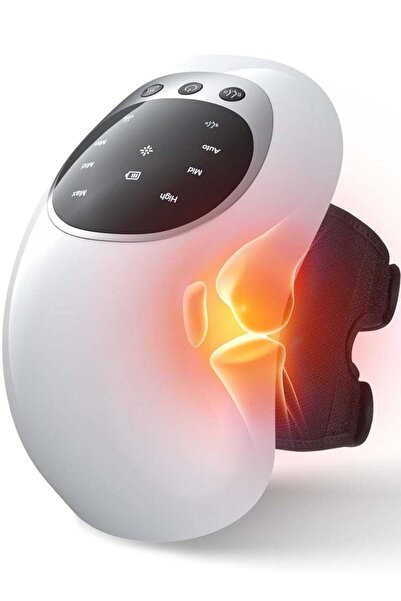 ELTRAZONE Portable Knee Massager with Heat & Vibration – Smart Hot Compress, ...