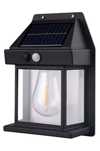 ELTRAZONE Outdoor Solar Fence Wall LED Light Tungsten Filament Bulb Night Lam...