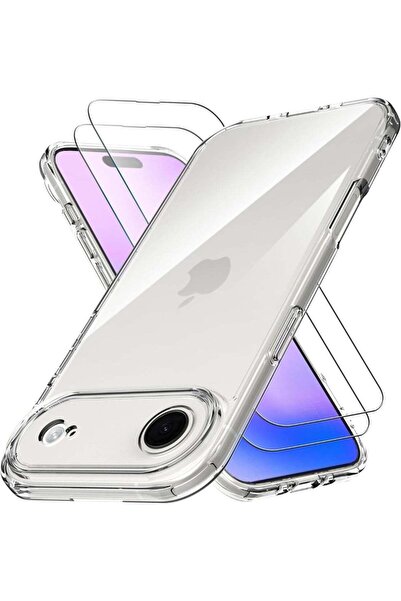 ELTRAZONE 3 Pack Screen Protector for iPhone 17 Air + 3 Pack Camera Lens Temp...