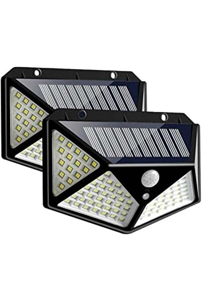 ELTRAZONE 2-Pack LED Solar Motion Sensor Lights: 114 LED Waterproof Outdoor W...