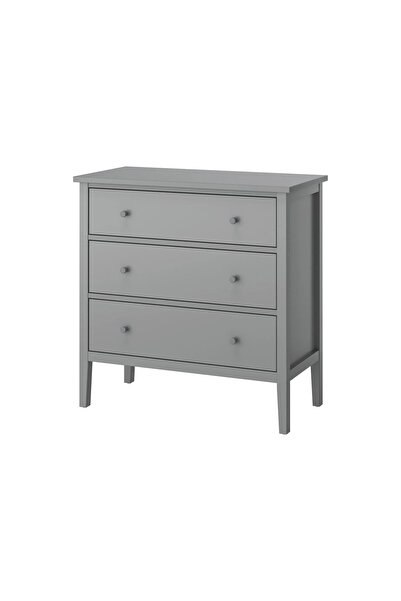 IKEA GULLABERG 3 çekmeceli şifonyer, gri, 99x48x100 cm