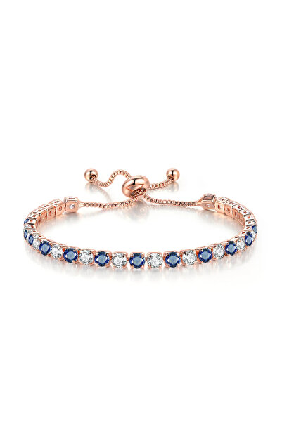 GlaMLo Accessories Brățară tenis reglabilă, cu pietre zirconiu