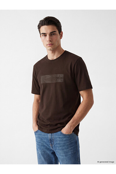 LC Waikiki Men's Printed T-Shirt for Style Enthusiasts from Uzg Store