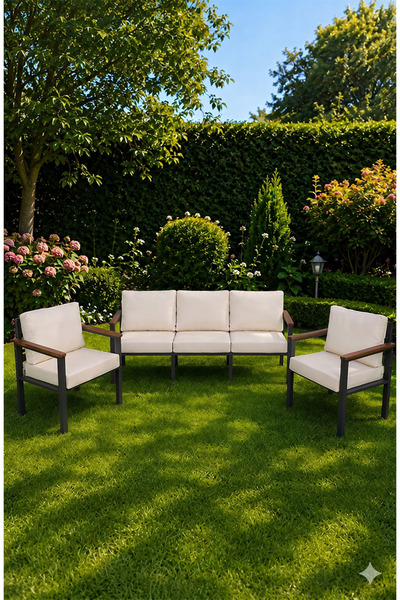 neokas Bahçe Takımı, 1+1+3, Balkon Mobilyası, Masasız Balkon Seti