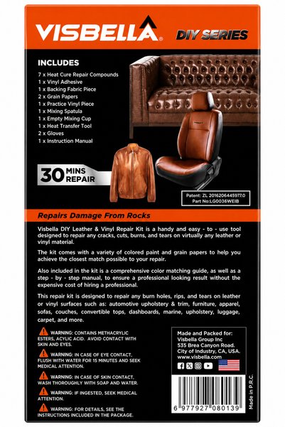 Visbella LEATHER & VINYL REPAIR KIT