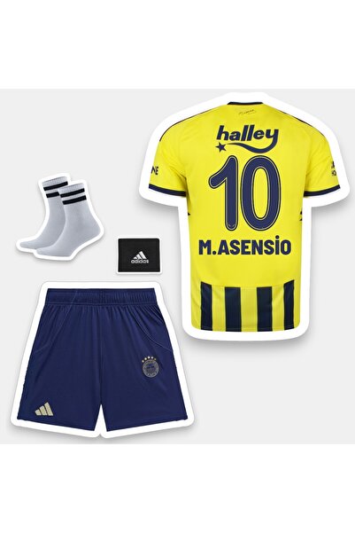 Quaxram M.Asensio-10 Fênêrbâhç'ê 26-27 Yeni Sezon 4'lü Set Çocuk Futbol Forma...