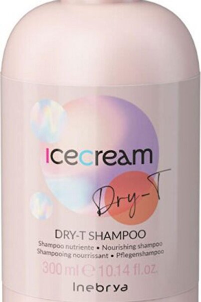 OEM Inebrya, Ice Cream Dry-T, Șampon de păr, Hrănitor, 300 ml