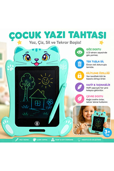 LALE Çoçuk Lcd Kalemli yazı tahtası
