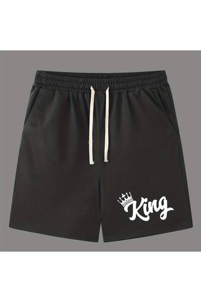 JANTIL MODA Unisex μαύρο σορτς για σπορ εμφάνιση 👟