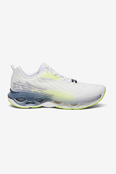 Campus Men CRASH Cloud Cushion Lace-Up Running Shoes-White