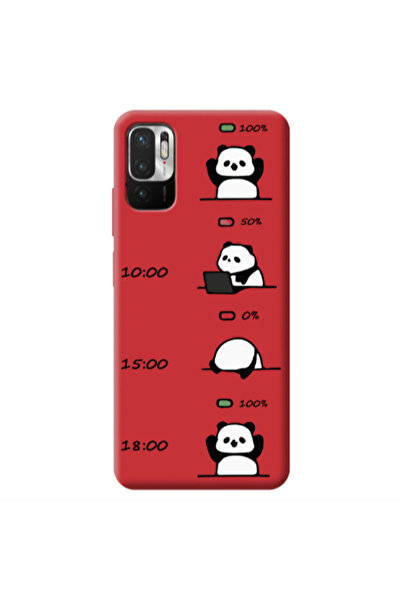 Other Xiaomi Redmi Note 10 Pro 5G My situation at work Red Colored Silicone T...