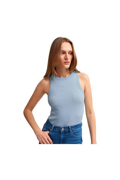 la & vetta Women's Ribbed Sleeveless Top – Casual Essential
