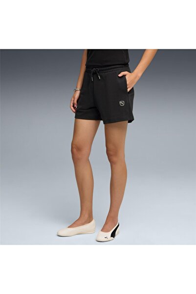 Puma 695700 01 ESS ELEVATED Kadın Orta Bel Pamuklu Şort