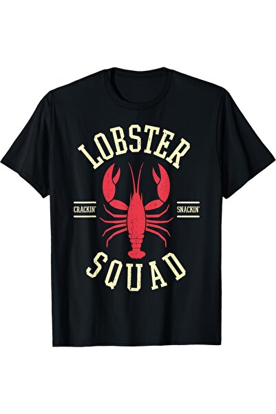 212Wear Men's Squad Graphic T-Shirt - Black Cotton Relaxed Fit Tee with Bold ...