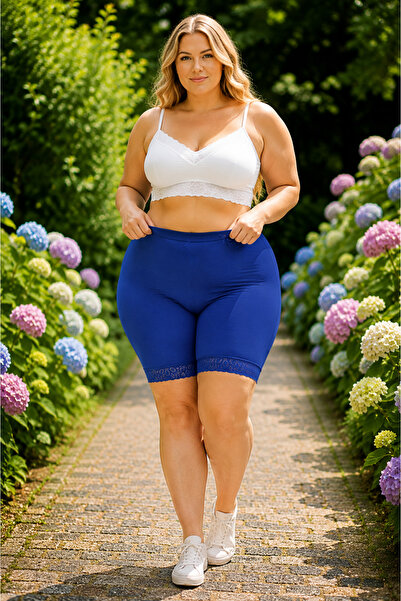 MİSSEMMA Women's Plus Size Shorts Underwear Bamboo-Cotton Breathable Fabric