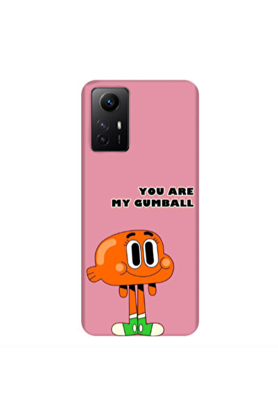 Other Xiaomi Redmi Note 12s You are my gumball Pink Colored Silicone TPU Θήκη