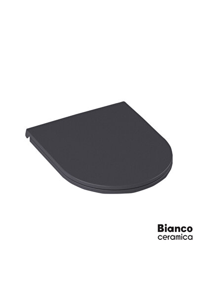 BIANCO CERAMICA Κάλυμμα καθίσματος τουαλέτας LENTA Λεπτό με απαλό κλείσιμο Αν...