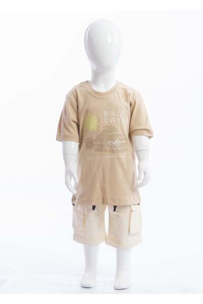 XO Kids Boy's 2-Piece Printed Summer Top and Bottom Set 9-36 Months 2603