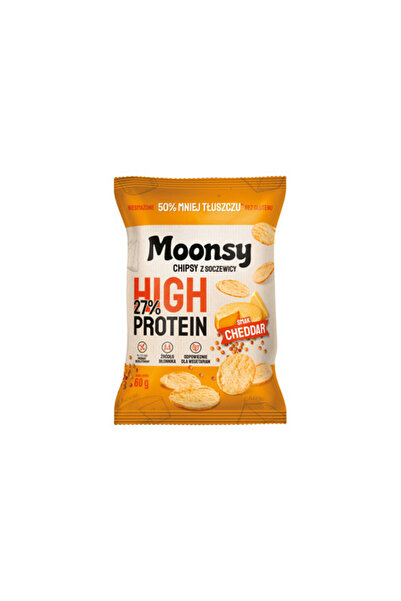 OEM Chipsuri Moonsy Cheddar, 60g, bogate in proteine, fara gluten