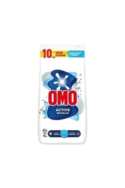 Omo Actıve Beyazlar İçin Toz Çamaşır Deterjanı 66 Yıkama 10 Kg