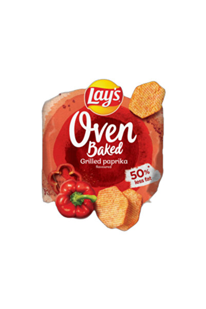 Lay's Chipsuri cu gust de ardei copt, 110g, set 3 pachete