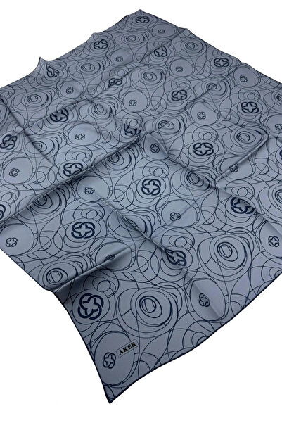 Aker Sura Silk Patterned Scarf 9124701