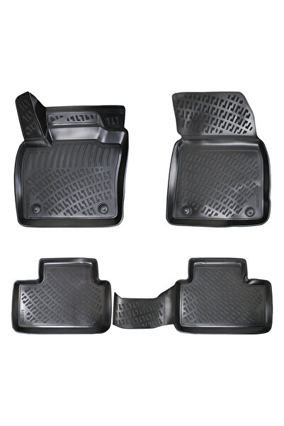 Umbrella Set de covorașe auto din cauciuc tip tavă pentru Volvo XC-40 2018-