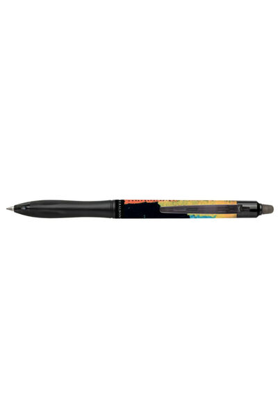 Pilot Pix roller Frixion Ball + cerneală neagră Heralbony 0.7 mm cu mecanism ...