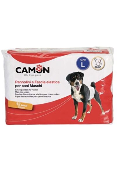 Camon Scutece pentru câini masculi L 60/80CM 12 bucăți