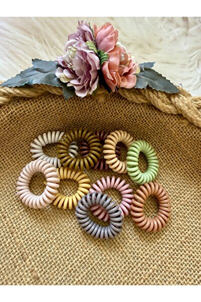Yeşim Aksesuar 10Pcs Telephone Cable Rubber Buckle & Pasta Buckle