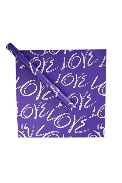 OEM Celofan pentru Flori Plastic Violet 58x58 cm